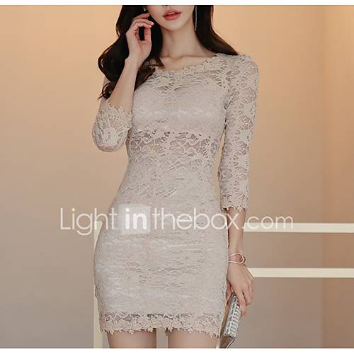 Bovenkleding Bodycon Dames Beige S M L Xl huismerk kopen in de aanbieding Bovenkleding Bodycon Dames Beige S M L Xl huismerk kopen in de aanbieding