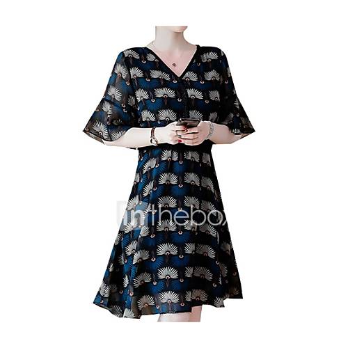 Dames Knielange Overhemdjurk Zwart L Xl Xxl Xxxl huismerk kopen in de aanbieding