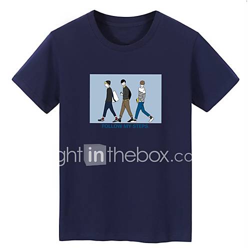 Heren T Shirt Cartoon Portret Zwart Xxxl huismerk kopen in de aanbieding Heren T Shirt Cartoon Portret Zwart Xxxl huismerk kopen in de aanbieding
