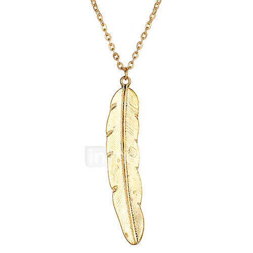 Dames Hangertjes Ketting Veer Europees Modieus Modern Cool Goud Zilver 5955 Cm Kettingen Sieraden 1Pc Voor Dagelijks Carnaval Straat Werk huismerk kopen in de aanbieding Dames Hangertjes Ketting Veer Europees Modieus Modern Cool Goud Zilver 5955 Cm Kettingen Sieraden 1Pc Voor Dagelijks Carnaval Straat Werk huismerk kopen in de aanbieding