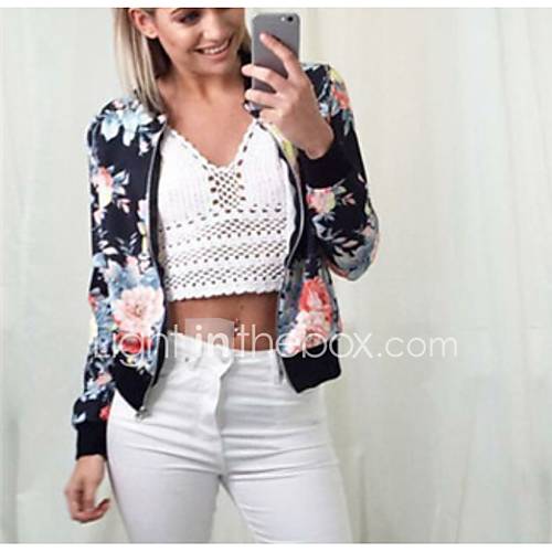 Dames Dagelijks Standaard Lente Herfst Normaal Jack Geometrisch Opstaand Lange Mouw Polyester Wit Zwart Marine Blauw L Xl Xxl huismerk kopen in de aanbieding Dames Dagelijks Standaard Lente Herfst Normaal Jack Geometrisch Opstaand Lange Mouw Polyester Wit Zwart Marine Blauw L Xl Xxl huismerk kopen in de aanbieding