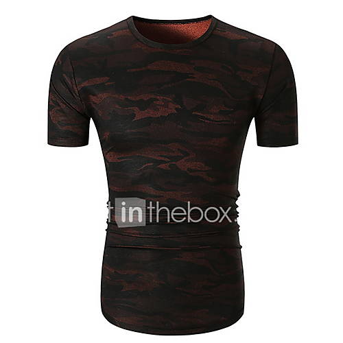 Heren T Shirt Camouflage Blauw huismerk kopen in de aanbieding Heren T Shirt Camouflage Blauw huismerk kopen in de aanbieding