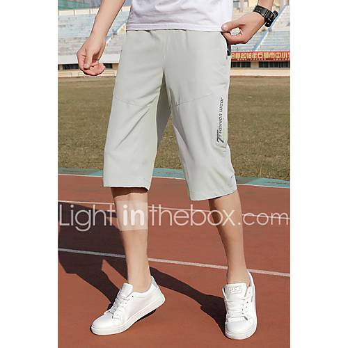 Heren Sportief Shorts Broek Print Zwart huismerk kopen in de aanbieding