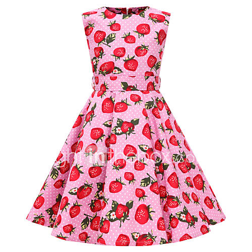 Kinderen Meisjes Vintage Leuke En Mooie Style Fruit Print Mouwloos Tot De Knie Katoen Jurk Blozend Roze huismerk kopen in de aanbieding Kinderen Meisjes Vintage Leuke En Mooie Style Fruit Print Mouwloos Tot De Knie Katoen Jurk Blozend Roze huismerk kopen in de aanbieding