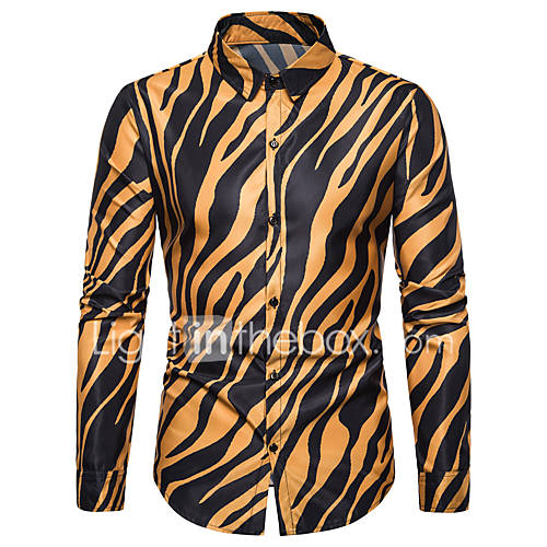 Heren Print Overhemd Gestreept Wit Xl huismerk kopen in de aanbieding Heren Print Overhemd Gestreept Wit Xl huismerk kopen in de aanbieding