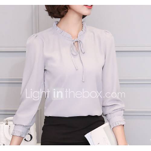 Dames Blouse Effen Wijn Xl huismerk kopen in de aanbieding