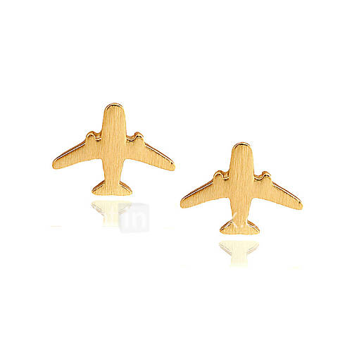 Dames Oorknopjes Oorbellen Vliegtuig Stijlvol Heel Simpel Standaard Sieraden Goud Zilver Rose Voor Dagelijks Werk 1 Paar huismerk kopen in de aanbieding Dames Oorknopjes Oorbellen Vliegtuig Stijlvol Heel Simpel Standaard Sieraden Goud Zilver Rose Voor Dagelijks Werk 1 Paar huismerk kopen in de aanbieding