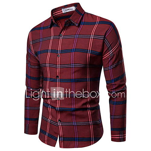 Heren Print Overhemd Gestreept Rood huismerk kopen in de aanbieding Heren Print Overhemd Gestreept Rood huismerk kopen in de aanbieding