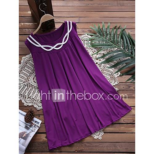 Dames Singlet Effen Paars Xxxl huismerk kopen in de aanbieding