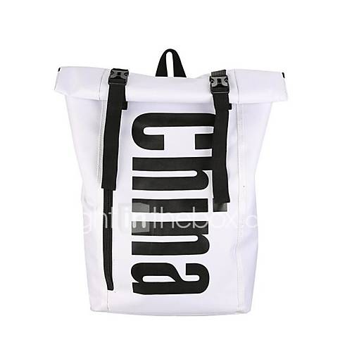 Heren Tassen Oxfordstof Rugzak Rits Zwart Oranje Grijs huismerk kopen in de aanbieding