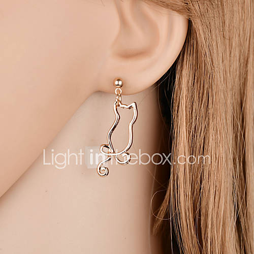 Dames Druppel Oorbellen Kat Europees Modieus Modern Leuke En Mooie Style Sieraden Goud Zilver Voor Dagelijks Straat 1 Paar huismerk kopen in de aanbieding Dames Druppel Oorbellen Kat Europees Modieus Modern Leuke En Mooie Style Sieraden Goud Zilver Voor Dagelijks Straat 1 Paar huismerk kopen in de aanbieding