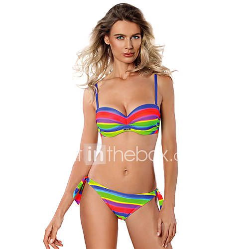 Dames Standaard Regenboog Driehoek Cheeky Tankini Zwemkleding Gestreept S M L huismerk kopen in de aanbieding Dames Standaard Regenboog Driehoek Cheeky Tankini Zwemkleding Gestreept S M L huismerk kopen in de aanbieding