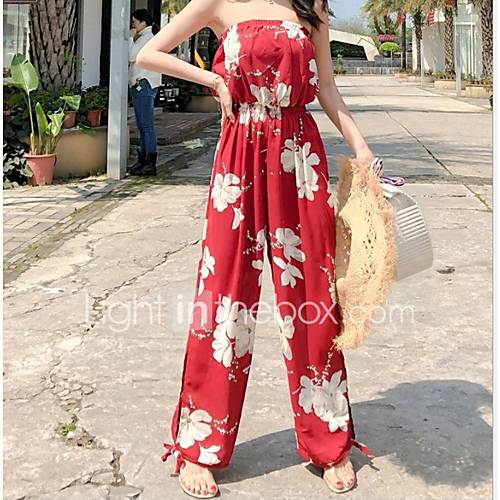 Dames Zwart Rood Babypakje Effen S M huismerk kopen in de aanbieding