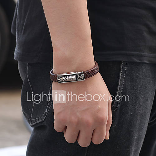 Heren Dames Klassiek Vintage Armbanden Lederen Armband Roestvast Staal Leder Bullet Artistiek Heel Simpel Casual Sporty Modieus Sieraden Bruin Blauw Ab Witte Kleur Voor huismerk kopen in de aanbieding Heren Dames Klassiek Vintage Armbanden Lederen Armband Roestvast Staal Leder Bullet Artistiek Heel Simpel Casual Sporty Modieus Sieraden Bruin Blauw Ab Witte Kleur Voor huismerk kopen in de aanbieding