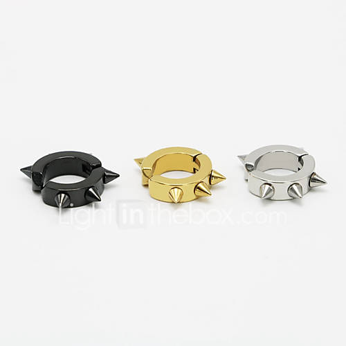 Heren Clip Oorbellen Roestvast Staal Punk Sieraden Goud Zwart Zilver Voor Dagelijks 1Pc huismerk kopen in de aanbieding Heren Clip Oorbellen Roestvast Staal Punk Sieraden Goud Zwart Zilver Voor Dagelijks 1Pc huismerk kopen in de aanbieding
