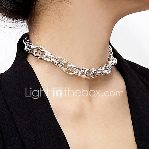 Dames Torcs Ketting Goud Zilver 40 Cm Kettingen Sieraden 1Pc Voor Dagelijks School Straat Feestdagen Festival huismerk kopen in de aanbieding Dames Torcs Ketting Goud Zilver 40 Cm Kettingen Sieraden 1Pc Voor Dagelijks School Straat Feestdagen Festival huismerk kopen in de aanbieding