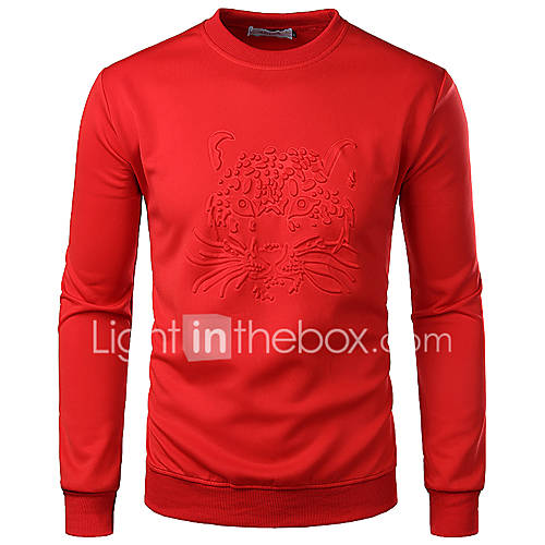 Heren Jacquard T Shirt Effen Grafisch Dier Wit Xl huismerk kopen in de aanbieding Heren Jacquard T Shirt Effen Grafisch Dier Wit Xl huismerk kopen in de aanbieding