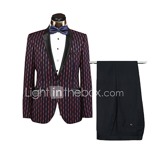 8 Gestreept Standaard Pasvorm Polyster Pak Inkeping Single Breasted Een Knoops Suits huismerk kopen in de aanbieding 8 Gestreept Standaard Pasvorm Polyster Pak Inkeping Single Breasted Een Knoops Suits huismerk kopen in de aanbieding