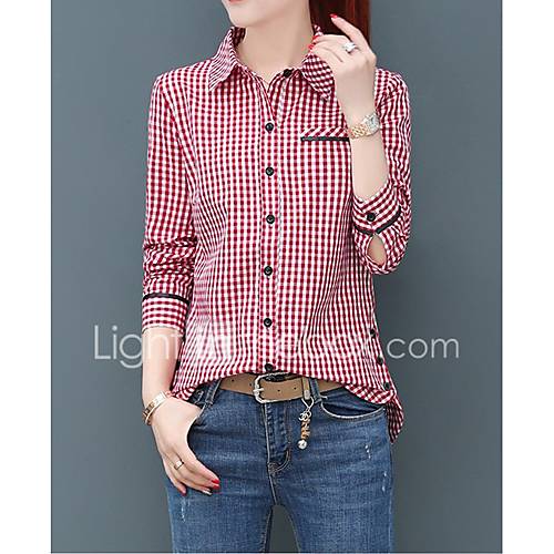 Dames Overhemd Pied De Poule Blozend Roze huismerk kopen in de aanbieding Dames Overhemd Pied De Poule Blozend Roze huismerk kopen in de aanbieding