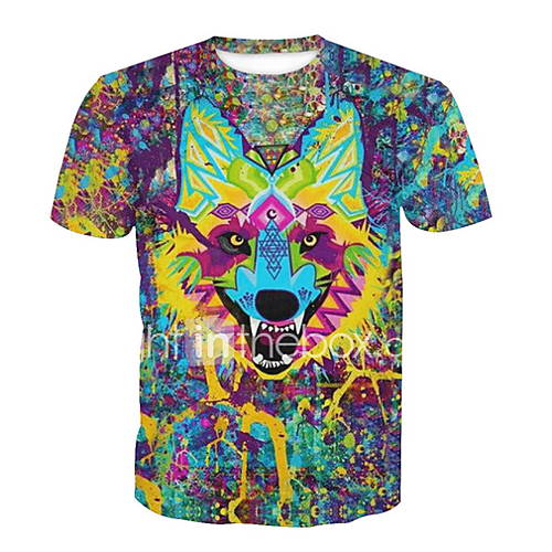 Heren T Shirt Dier Regenboog Xl huismerk kopen in de aanbieding Heren T Shirt Dier Regenboog Xl huismerk kopen in de aanbieding