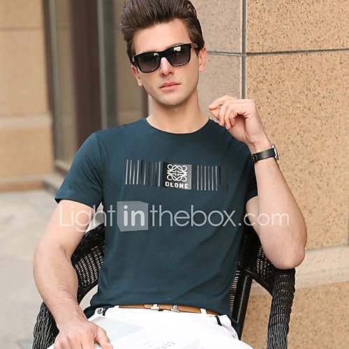 Heren Print T Shirt Letter Klaver Xl huismerk kopen in de aanbieding Heren Print T Shirt Letter Klaver Xl huismerk kopen in de aanbieding
