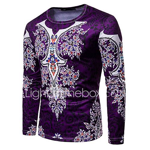 Heren Print T Shirt Grafisch Rood huismerk kopen in de aanbieding Heren Print T Shirt Grafisch Rood huismerk kopen in de aanbieding