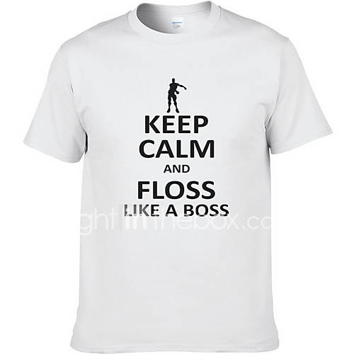 Heren Print T Shirt Letter Lichtgroen huismerk kopen in de aanbieding Heren Print T Shirt Letter Lichtgroen huismerk kopen in de aanbieding