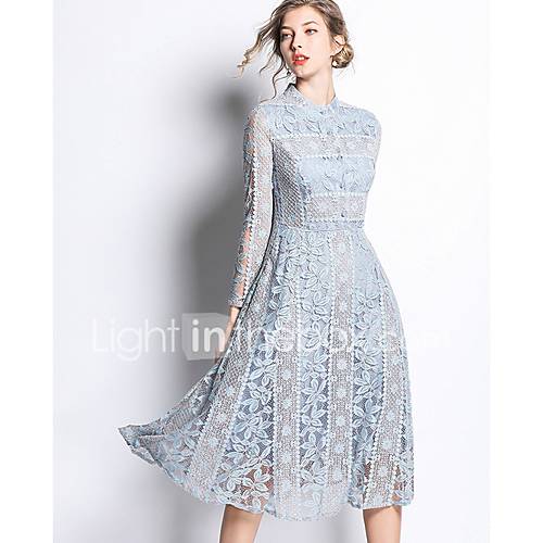 Dames Schede Jurk Opstaand Midi huismerk kopen in de aanbieding Dames Schede Jurk Opstaand Midi huismerk kopen in de aanbieding