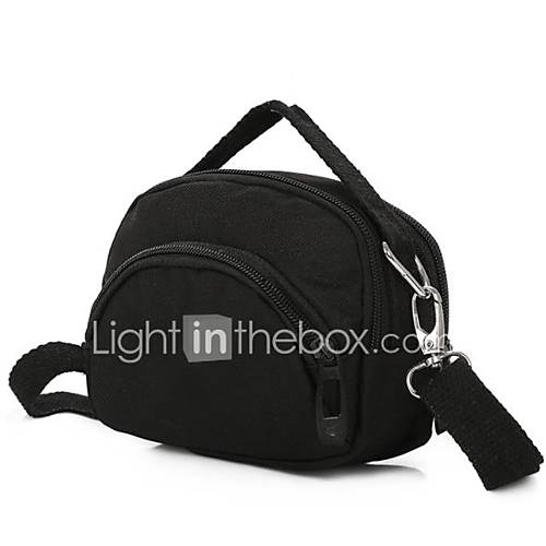 Dames Tassen Nylon Crossbodytas Rits Zwart huismerk kopen in de aanbieding