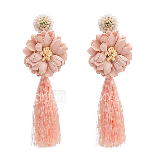 Dames Druppel Oorbellen Sieraden Rood Blauw Roze Voor Festival 1 Paar huismerk kopen in de aanbieding