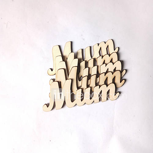 Ornamenten Hout 5 Festival huismerk kopen in de aanbieding