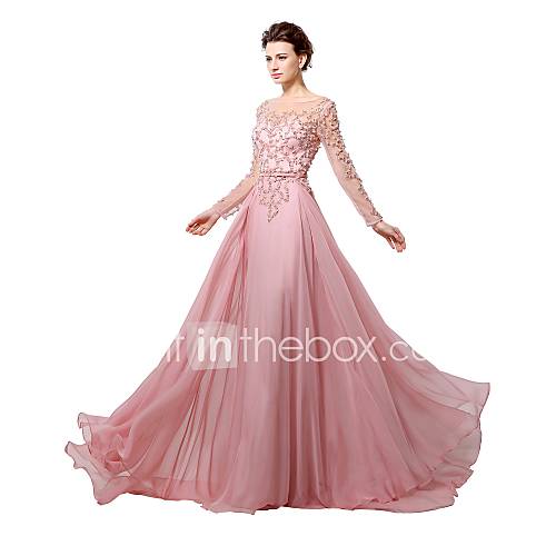 A Lijn Met Sieraad Strijksleep Chiffon Prachtig Zwart Formele Avonden Jurk Kralen Pareldetails Door Judyjulia Illusie huismerk kopen in de aanbieding A Lijn Met Sieraad Strijksleep Chiffon Prachtig Zwart Formele Avonden Jurk Kralen Pareldetails Door Judyjulia Illusie huismerk kopen in de aanbieding