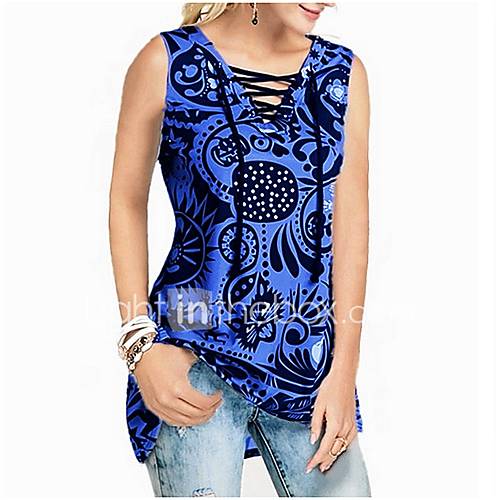 Dames Veters Singlet Grafisch Rood Xxxl huismerk kopen in de aanbieding Dames Veters Singlet Grafisch Rood Xxxl huismerk kopen in de aanbieding