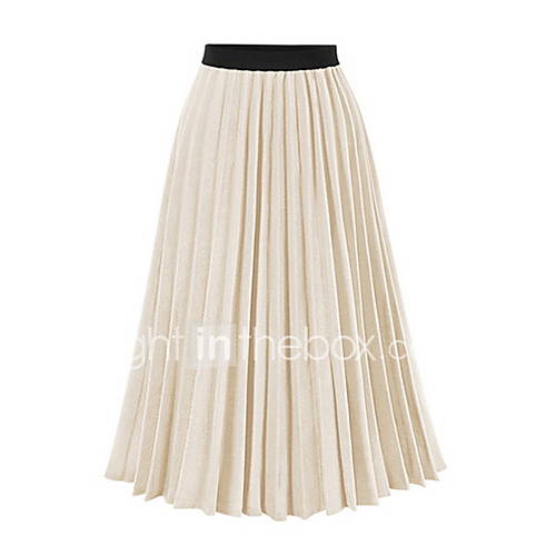 Dames Street Chic Schommel Rokken Effen huismerk kopen in de aanbieding