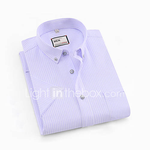 Heren Overhemd Gestreept Grijs Xxl huismerk kopen in de aanbieding