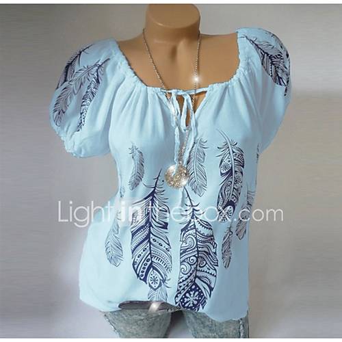Dames T Shirt Geometrisch Wit Xxxl huismerk kopen in de aanbieding Dames T Shirt Geometrisch Wit Xxxl huismerk kopen in de aanbieding
