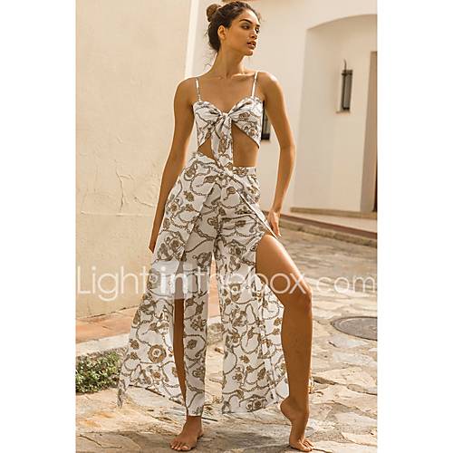 Dames Street Chic Set Pantalon Geometrisch huismerk kopen in de aanbieding