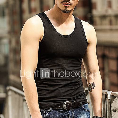 Heren Singlet Effen Wijn Xl huismerk kopen in de aanbieding