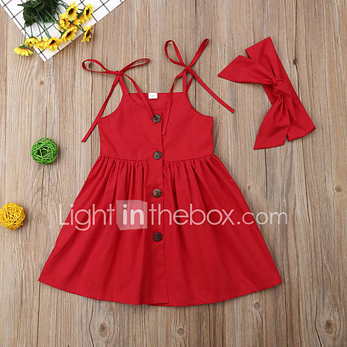 Baby Meisjes Actief Standaard Effen Mouwloos Boven De Knie Katoen Polyester Spandex Jurk Rood huismerk kopen in de aanbieding Baby Meisjes Actief Standaard Effen Mouwloos Boven De Knie Katoen Polyester Spandex Jurk Rood huismerk kopen in de aanbieding
