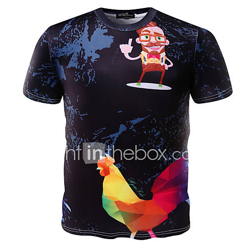Heren Print T Shirt Dier Portret Zwart Xl huismerk kopen in de aanbieding Heren Print T Shirt Dier Portret Zwart Xl huismerk kopen in de aanbieding