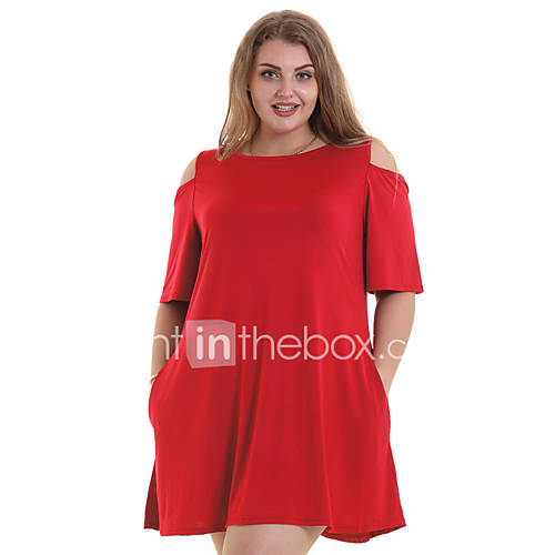 Damessweater Boven De Knie Loswijnrood Legergroen S M L Xl huismerk kopen in de aanbieding