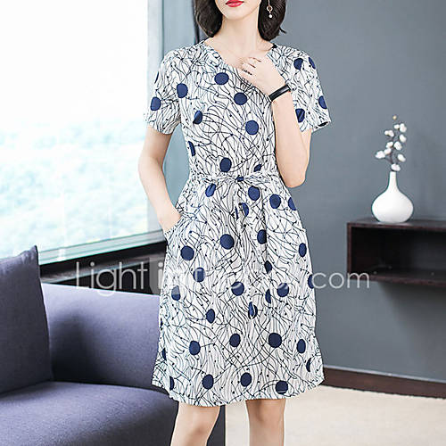 Dames Standaard Elegant Schede Jurk Bloemen Print Midi huismerk kopen in de aanbieding Dames Standaard Elegant Schede Jurk Bloemen Print Midi huismerk kopen in de aanbieding