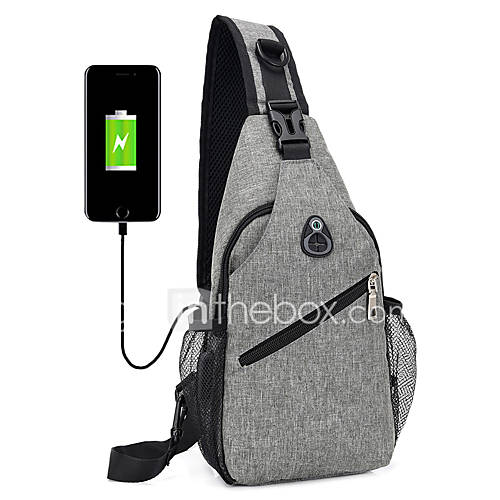 Heren Tassen Polyesteri Synteettinen Sling Shoulder Bag Rits Effen Kleur Blauw Zwart Grijs huismerk kopen in de aanbieding Heren Tassen Polyesteri Synteettinen Sling Shoulder Bag Rits Effen Kleur Blauw Zwart Grijs huismerk kopen in de aanbieding