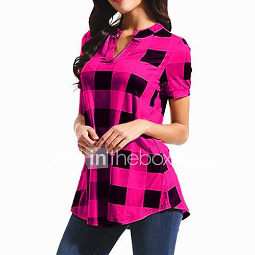 Dames Print Overhemd Pied De Poule Wit huismerk kopen in de aanbieding Dames Print Overhemd Pied De Poule Wit huismerk kopen in de aanbieding