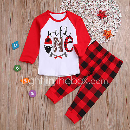 Baby Jongens Standaard Print Lange Mouw Normaal Katoen Polyester Kledingset Rood huismerk kopen in de aanbieding Baby Jongens Standaard Print Lange Mouw Normaal Katoen Polyester Kledingset Rood huismerk kopen in de aanbieding