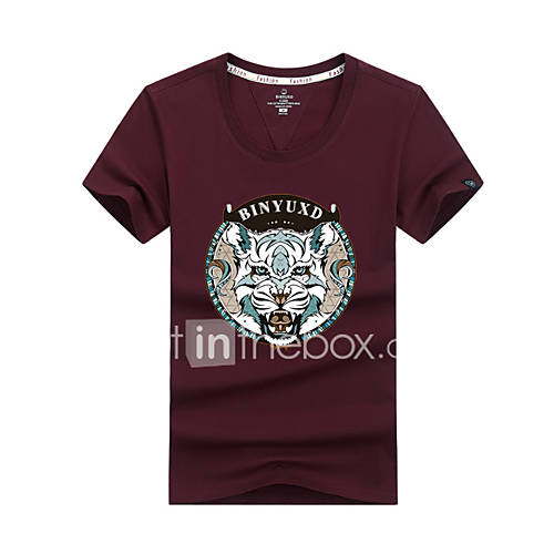 Heren T Shirt Cartoon Grijs Xxxl huismerk kopen in de aanbieding Heren T Shirt Cartoon Grijs Xxxl huismerk kopen in de aanbieding
