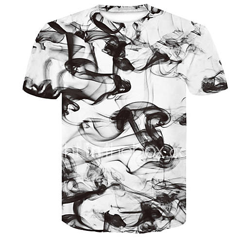 Heren T Shirt 3D Zwart huismerk kopen in de aanbieding