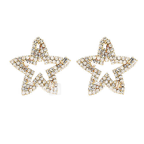 Dames Kristal Oorknopjes Oorbel Oorbellen Ster Europees Modieus Modern Sieraden Goud Zilver Voor Dagelijks Straat Werk Club Bar 1 Paar huismerk kopen in de aanbieding Dames Kristal Oorknopjes Oorbel Oorbellen Ster Europees Modieus Modern Sieraden Goud Zilver Voor Dagelijks Straat Werk Club Bar 1 Paar huismerk kopen in de aanbieding