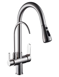 Puhdistavat keittiöhanat